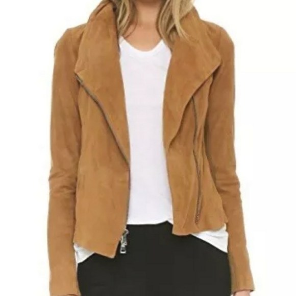 Coats | Vince Suede Scuba Jacket 
